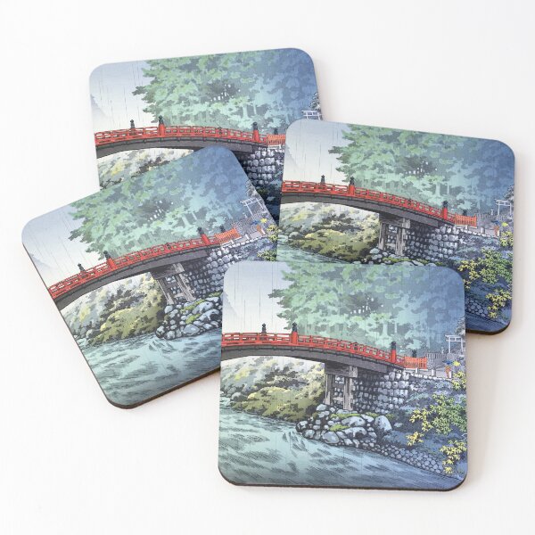 Item preview, Shinkyo Bridge at Nikko by Tsuchiya Koitsu designed and sold by Takeda-art.