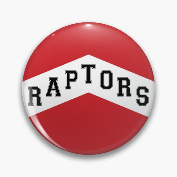 Item preview, Raptors Chevron (negro / blanco) designed and sold by Doolman.