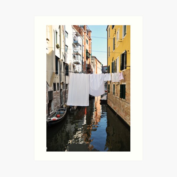 Italian Laundry Art Print