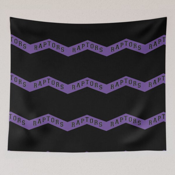 Item preview, Raptors Chevron (Black/White/Purple) designed and sold by Doolman.