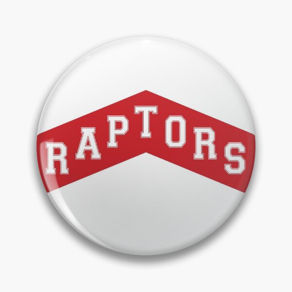 Item preview, Raptors Chevron (blanco / rojo) designed and sold by Doolman.