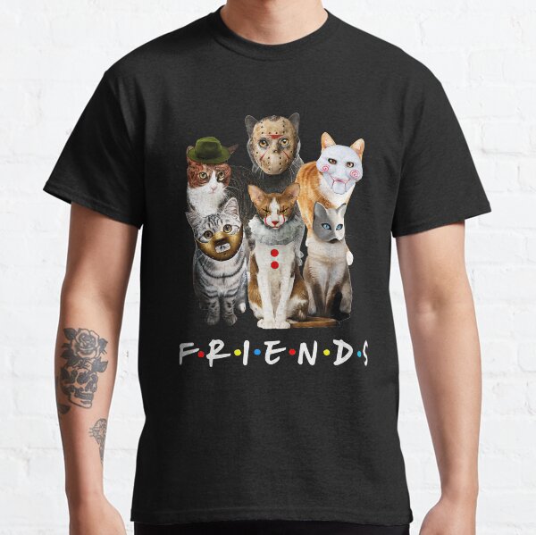 Cat Lovers horror Classic T-Shirt