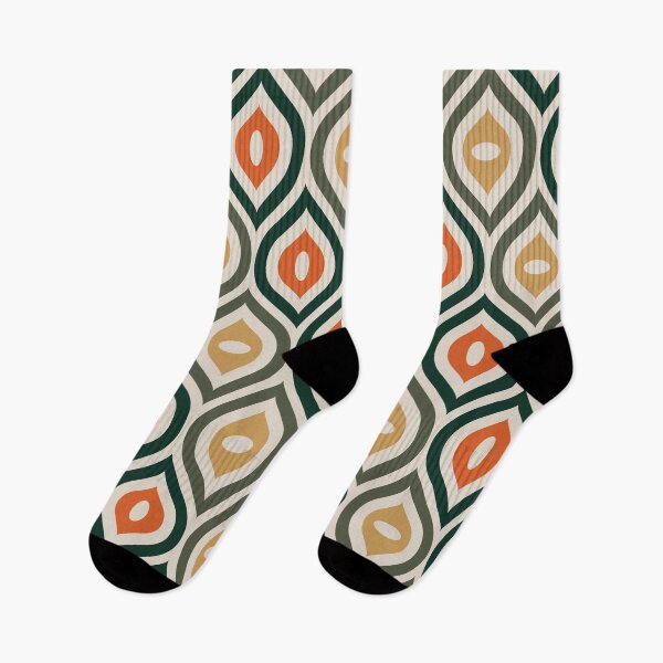 Item preview, Watchful Ogee Organic Pattern – Vintage Vibes designed and sold by RoguePatterns.