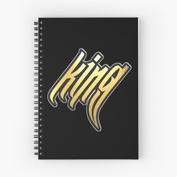Item preview, Shiny black and Gold KING word ver4 designed and sold by smARTwork.