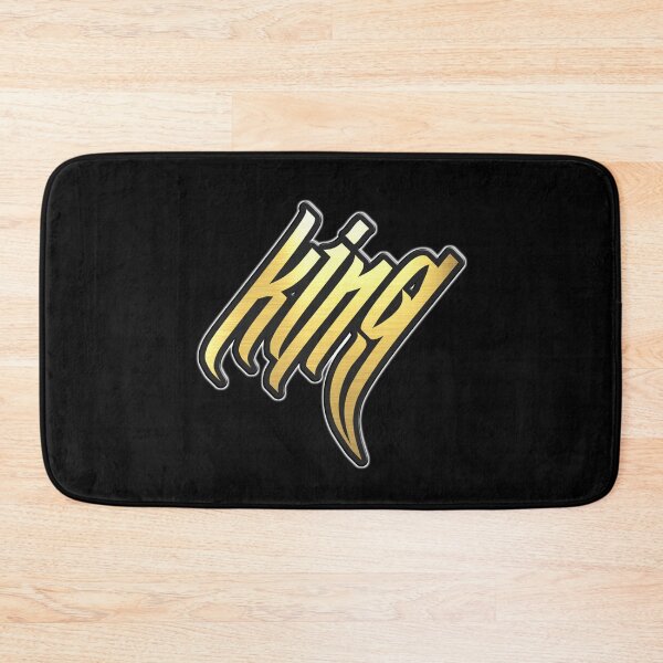 Item preview, Shiny black and Gold KING word ver4 designed and sold by smARTwork.