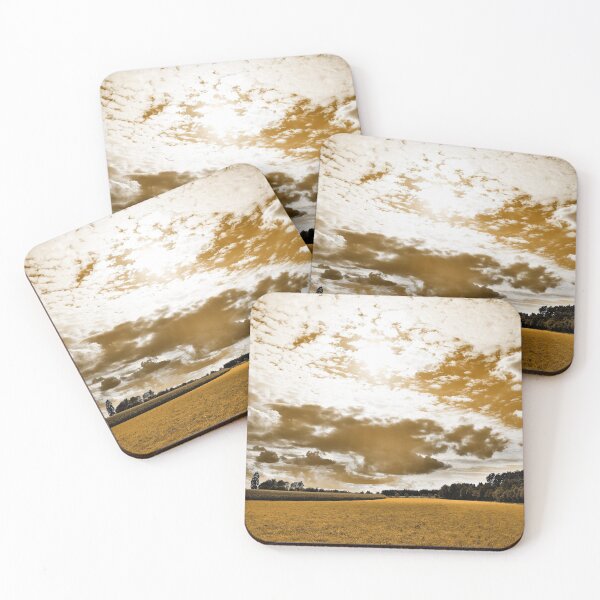 Item preview, Golden landscape and silouette designed and sold by Stéphane  Thirion.