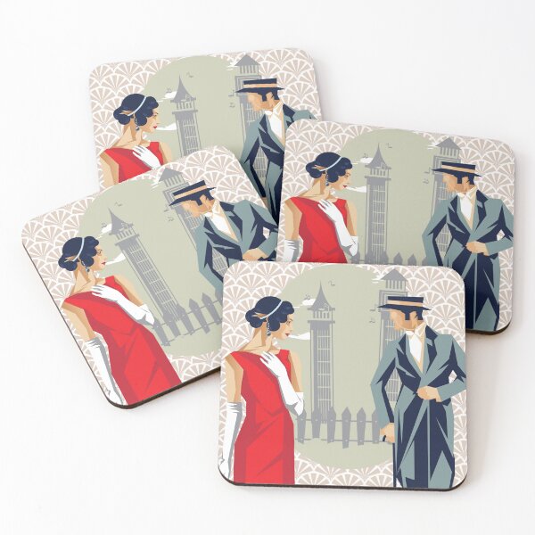 Item preview, Art Deco The Art Of The Look The Flirt designed and sold by 108dragons.