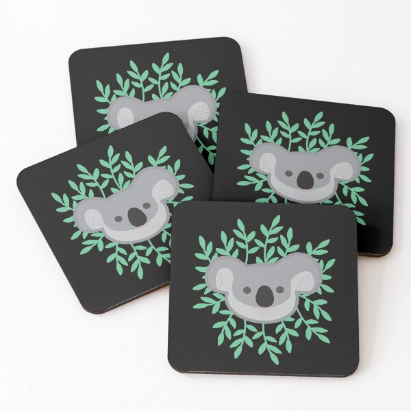 Item preview, Koala and Eucalyptus  designed and sold by TheBrightInk.