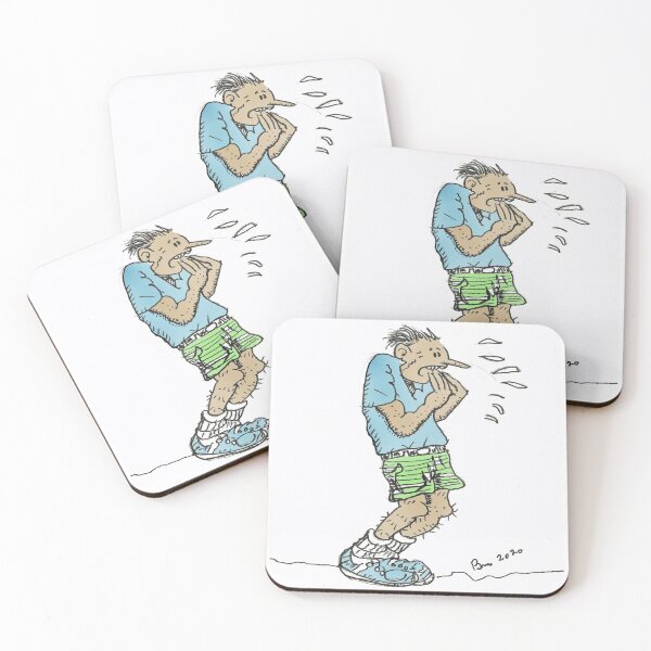 Item preview, Frightened Man Hand drawn designed and sold by Cartoonist Brian.