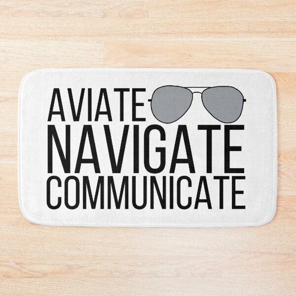 Item preview, Aviate Navigate Communicate designed and sold by Corrie Mick.