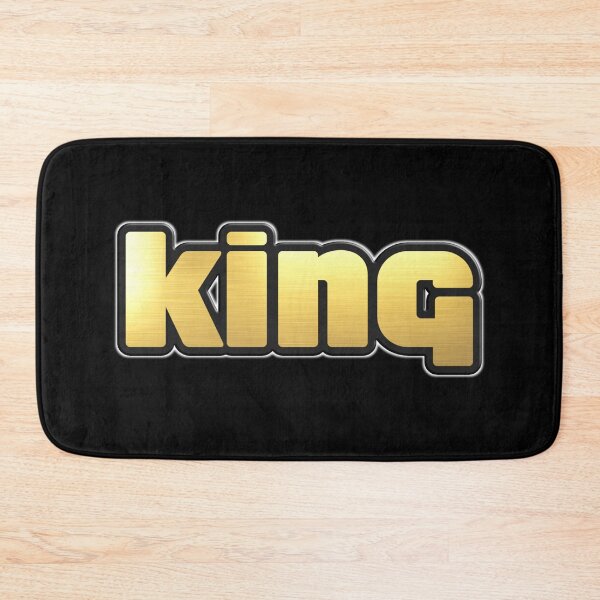 Item preview, Shiny black and Gold KING word ver3 designed and sold by smARTwork.