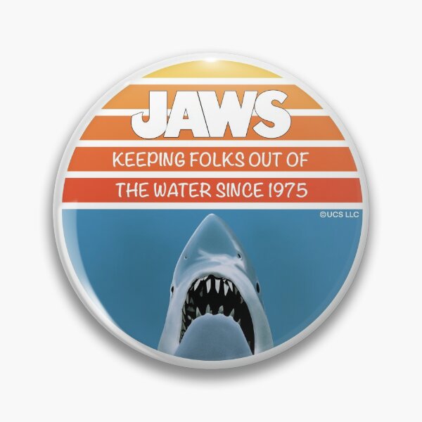 Item preview, JAWS:  Keeping Folks Out Of The Water Since 1975, Shark Movie  designed and sold by Gsallicat.
