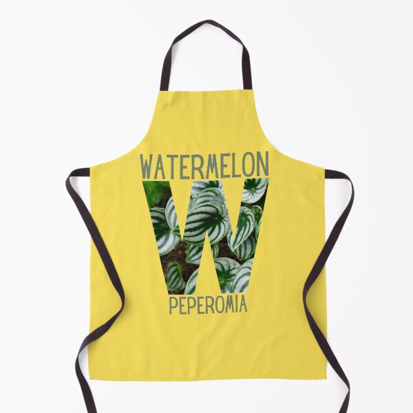 Item preview, Houseplant Alphabet - W is for Watermelon Peperomia designed and sold by FunWithFoliage.