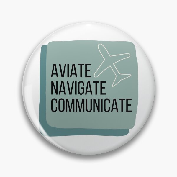 Item preview, Aviate Navigate Communicate with Plane designed and sold by Corrie Mick.