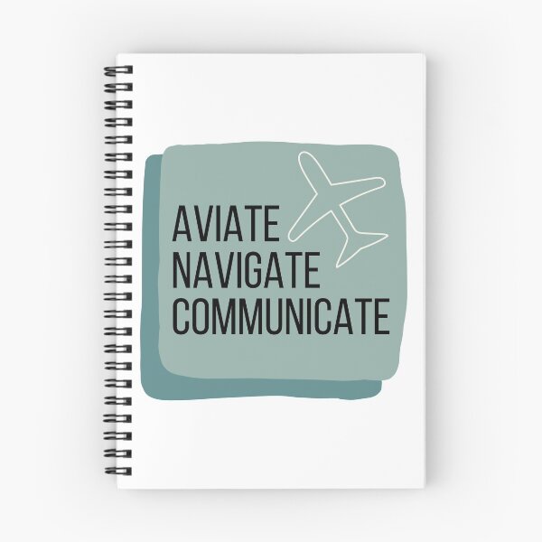 Item preview, Aviate Navigate Communicate with Plane designed and sold by Corrie Mick.