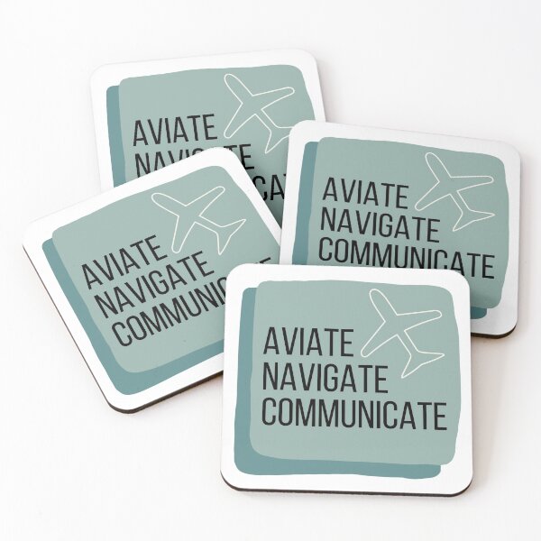 Item preview, Aviate Navigate Communicate with Plane designed and sold by Corrie Mick.
