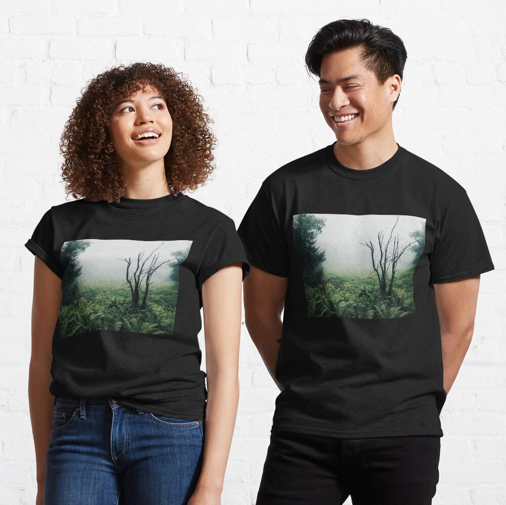 Foggy Forest of Ferns Classic T-Shirt