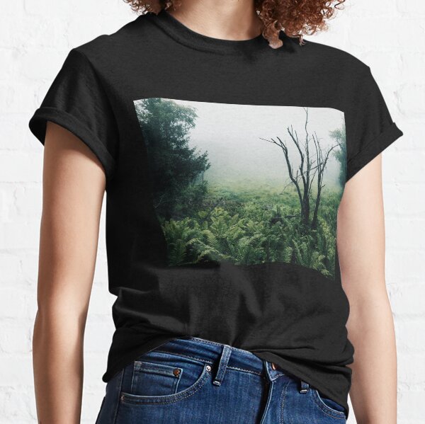 Foggy Forest of Ferns Classic T-Shirt