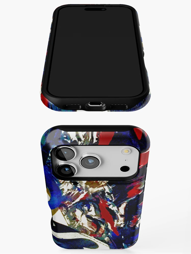 Thumbnail 3 of 4, iPhone Case, Abstract Expression designed and sold by Liz Bajo Designs.