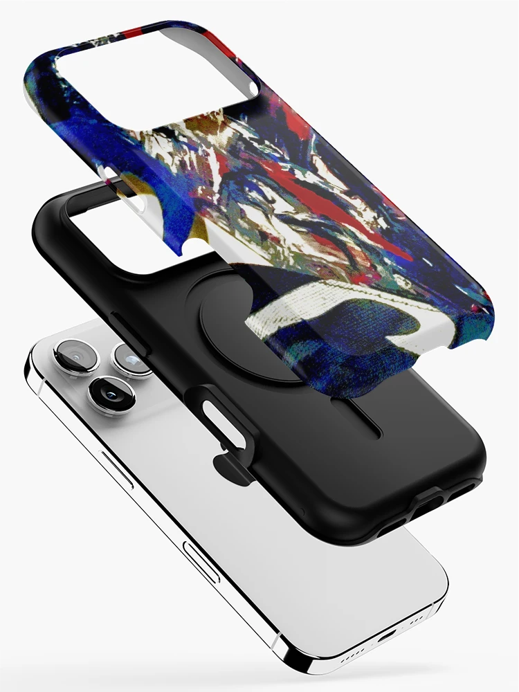Thumbnail 2 of 4, iPhone Case, Abstract Expression designed and sold by Liz Bajo Designs.