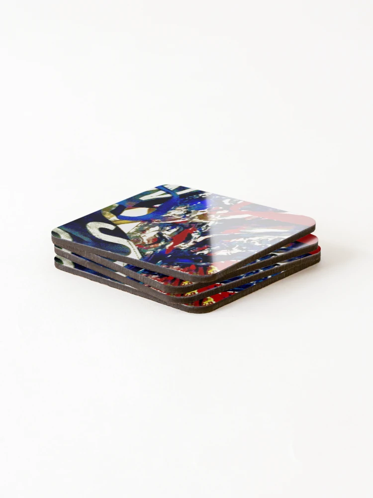 Thumbnail 4 of 5, Coasters (Set of 4), Abstract Expression designed and sold by Liz  Bajo Designs.