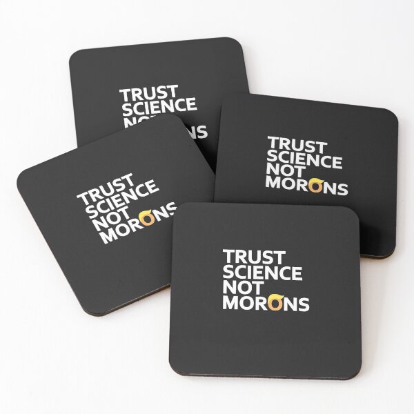 Item preview, Trust Science Not Morons T Shirt Anti Trump Team Fauci 2020 T Shirt designed and sold by Gordonshopk.