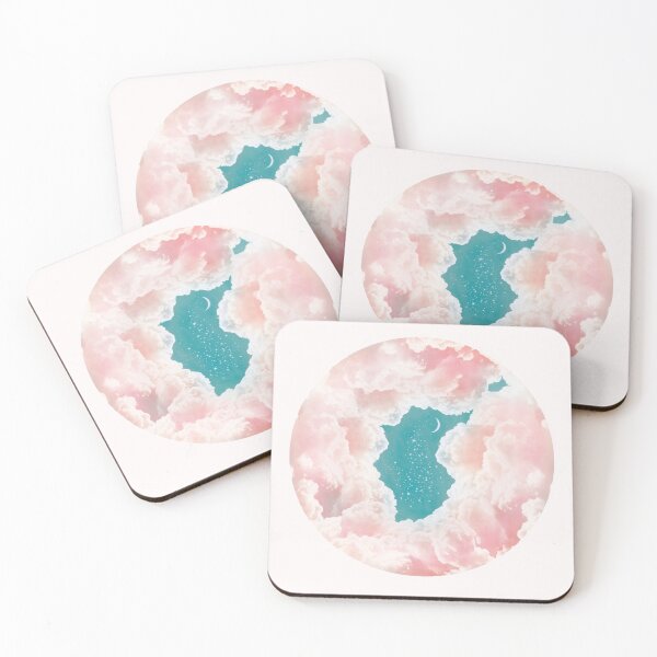 Item preview, Cotton Pink Clouds designed and sold by cesarhiar.