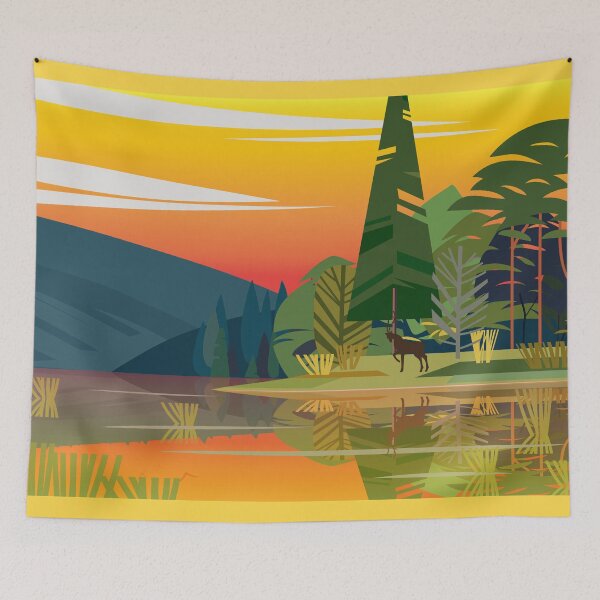 Item preview, Lakeside Sunset designed and sold by Warrior Veteran Clothing.