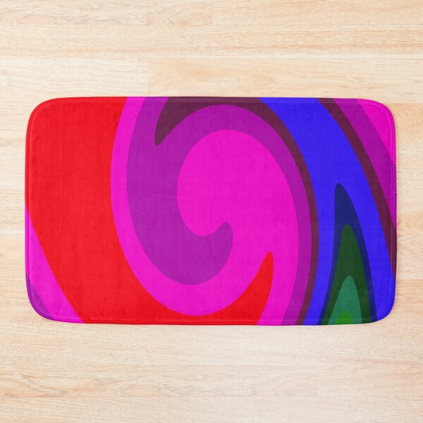 Item preview, Colour Wave on Red designed and sold by KeksWorkroom.