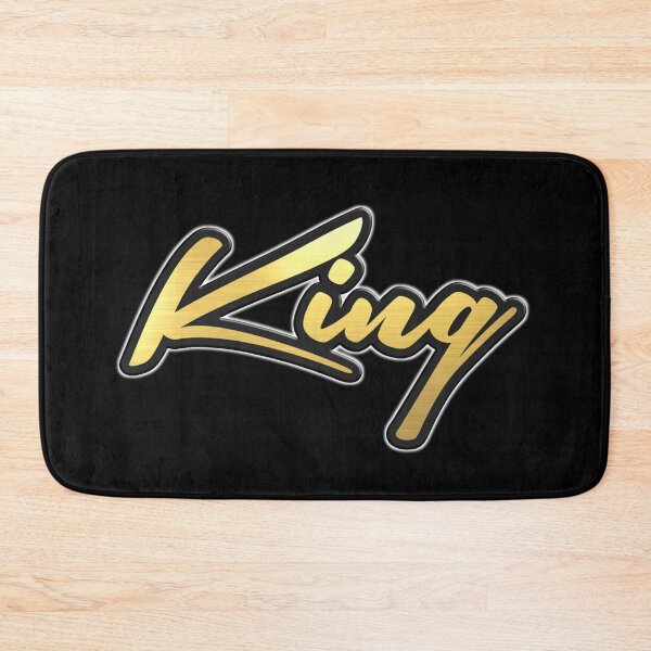Item preview, Shiny black and Gold KING word ver1 designed and sold by smARTwork.