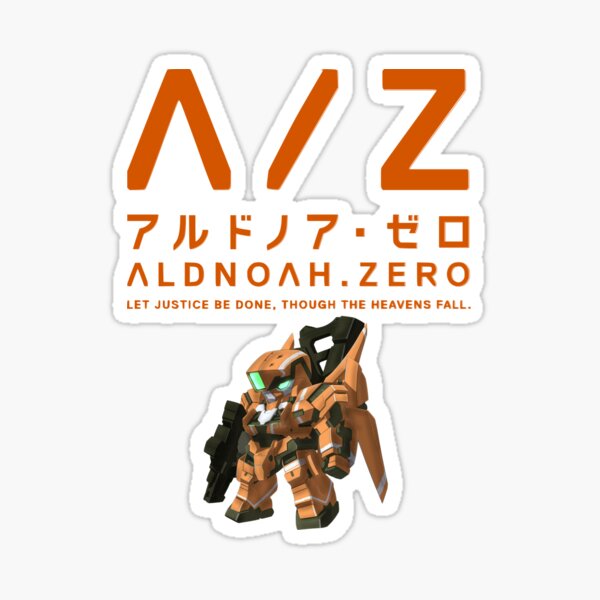 Aldnoah Zero Custom Stickers White Transparent Vinyl Decals