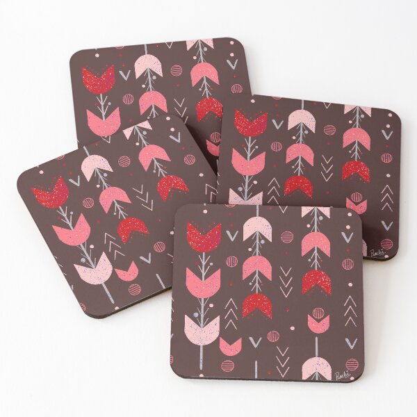 Item preview, FESTIVE TULIP - RED designed and sold by PrachiManerikar.