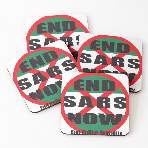 Item preview, End Sars NOW - Nigerian Lives Matter designed and sold by SammyBad.