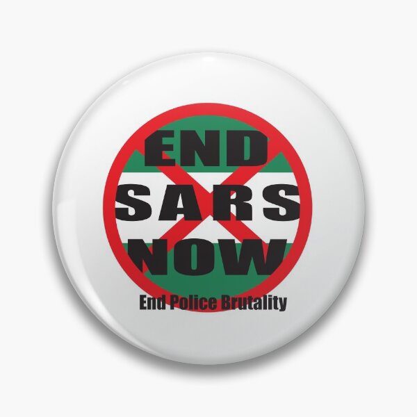Item preview, End Sars NOW - Nigerian Lives Matter designed and sold by SammyBad.