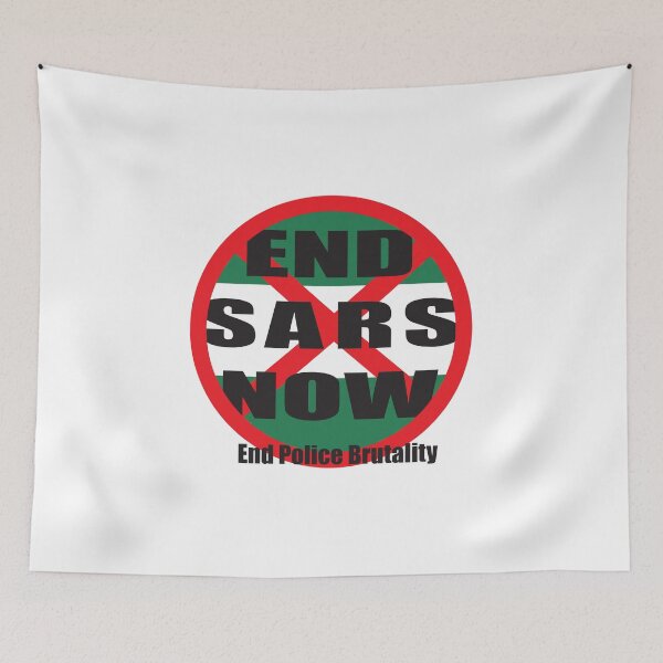 Item preview, End Sars NOW - Nigerian Lives Matter designed and sold by SammyBad.