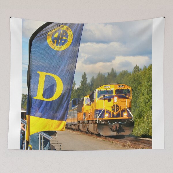 Item preview, Alaska Railroad locomotive engine at Talkeetna designed and sold by FranWest.