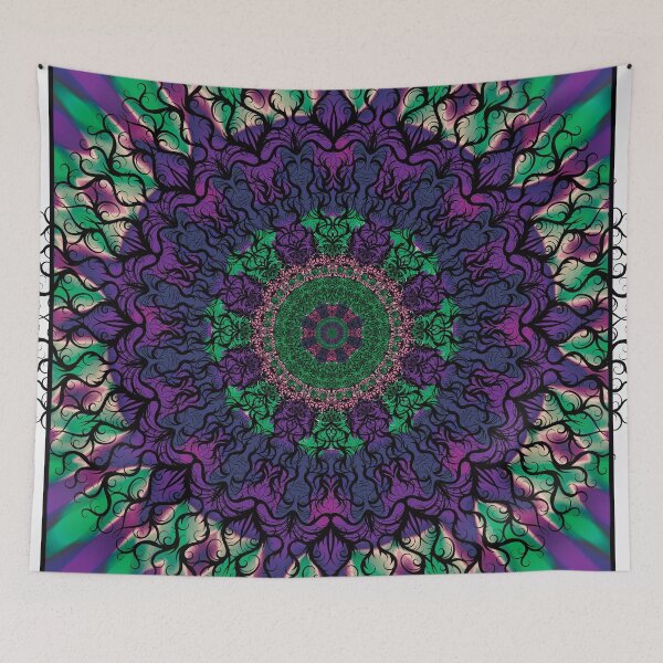 Item preview, Bright Colorful Abstract Filigree Mandala Design 008-002 designed and sold by Josh McCann.