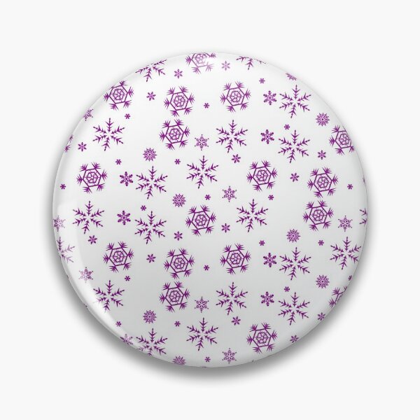 Item preview, Crystal Snowflakes Purple designed and sold by DarkHumorstore.
