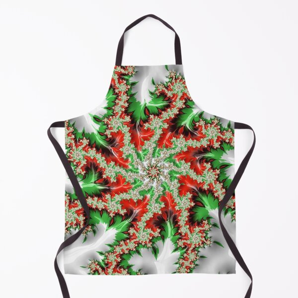 Item preview, Christmas Holly Spiral Fractal designed and sold by IssyDesigns.