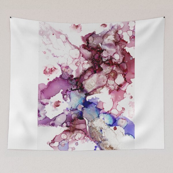 Item preview, Indigo Playful Sprite Abstract designed and sold by EjRielDesign.