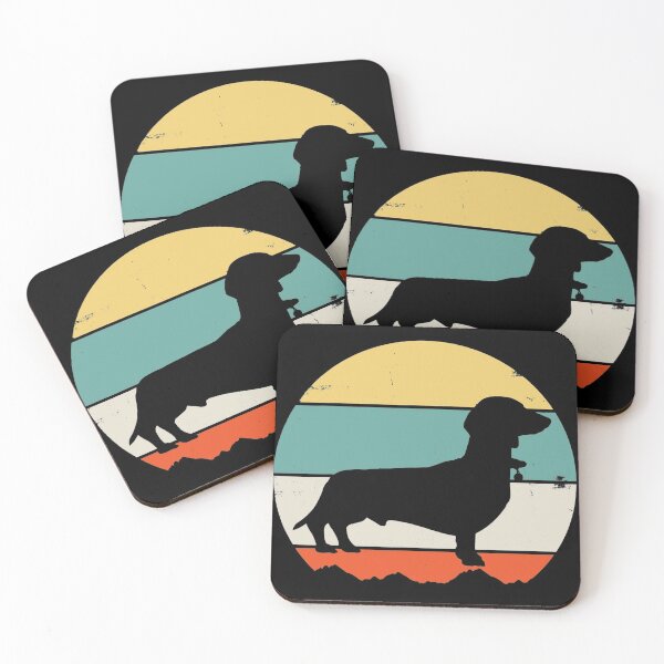 Item preview, Dachshund Wiener Cute Dog Puppy Owner Retro Vintage designed and sold by mlnana.