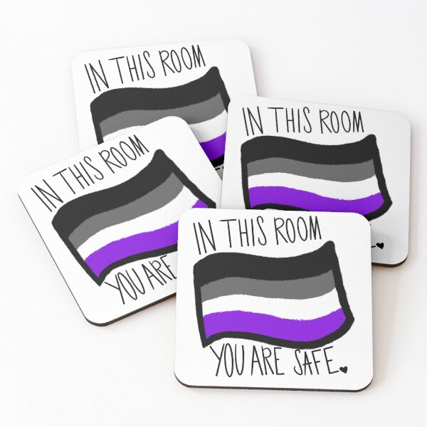 Item preview, In This Room You Are Safe—Asexual designed and sold by AlexRising.
