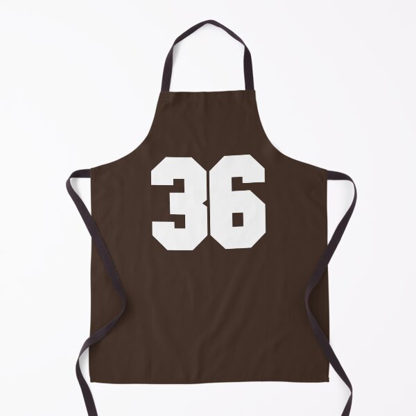 Item preview, 36 Number Cleveland Sports Thirty-Six Brown Jersey designed and sold by HelloFromAja.