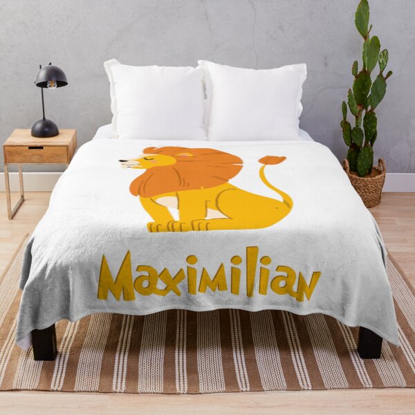 Item preview, Maximilian Lion Baby Boy Wild Animal Name designed and sold by HelloFromAja.