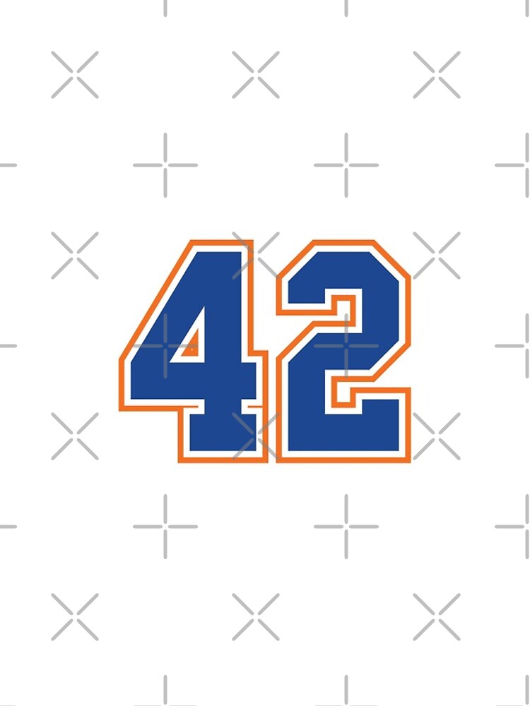 Fourty Two Jersey Number Sports 42 Iphone Case For Sale By