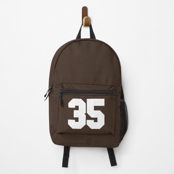 Item preview, 35 Number Cleveland Sports Thirty-Five Brown Jersey designed and sold by HelloFromAja.