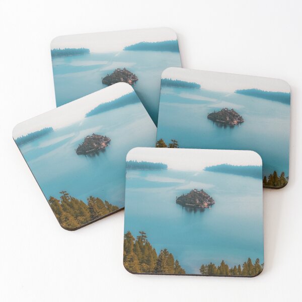 Item preview, Island and lake view at Emerald Bay Lake Tahoe California USA designed and sold by Mrvell.