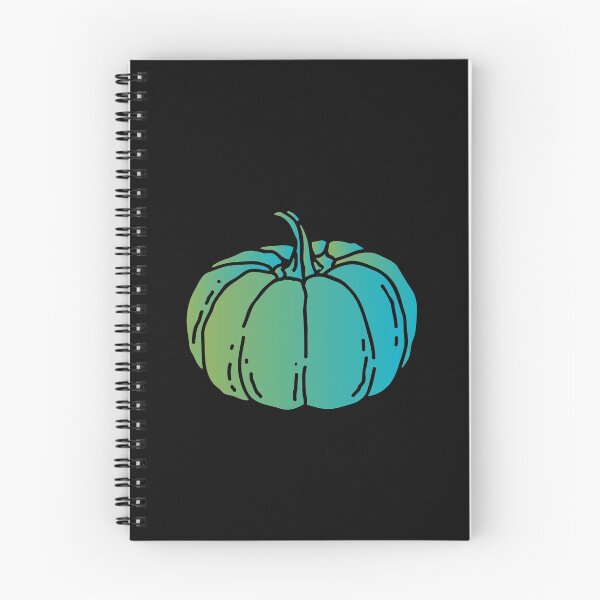 Item preview, Green Blue Silhouette Bright Pumpkin designed and sold by Drnksuzys.