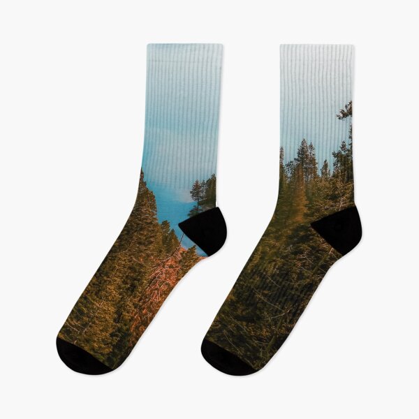Item preview, pine tree and lake at Emerald Bay Lake Tahoe California USA designed and sold by Mrvell.