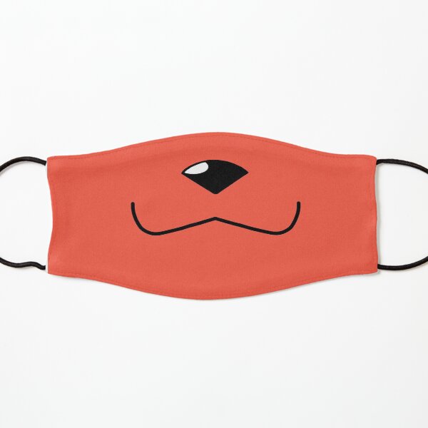 orange red fire fox mask Kids Mask